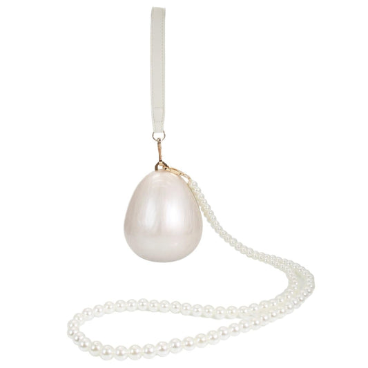 Nara Acrylic Evening Clutch Wristlet