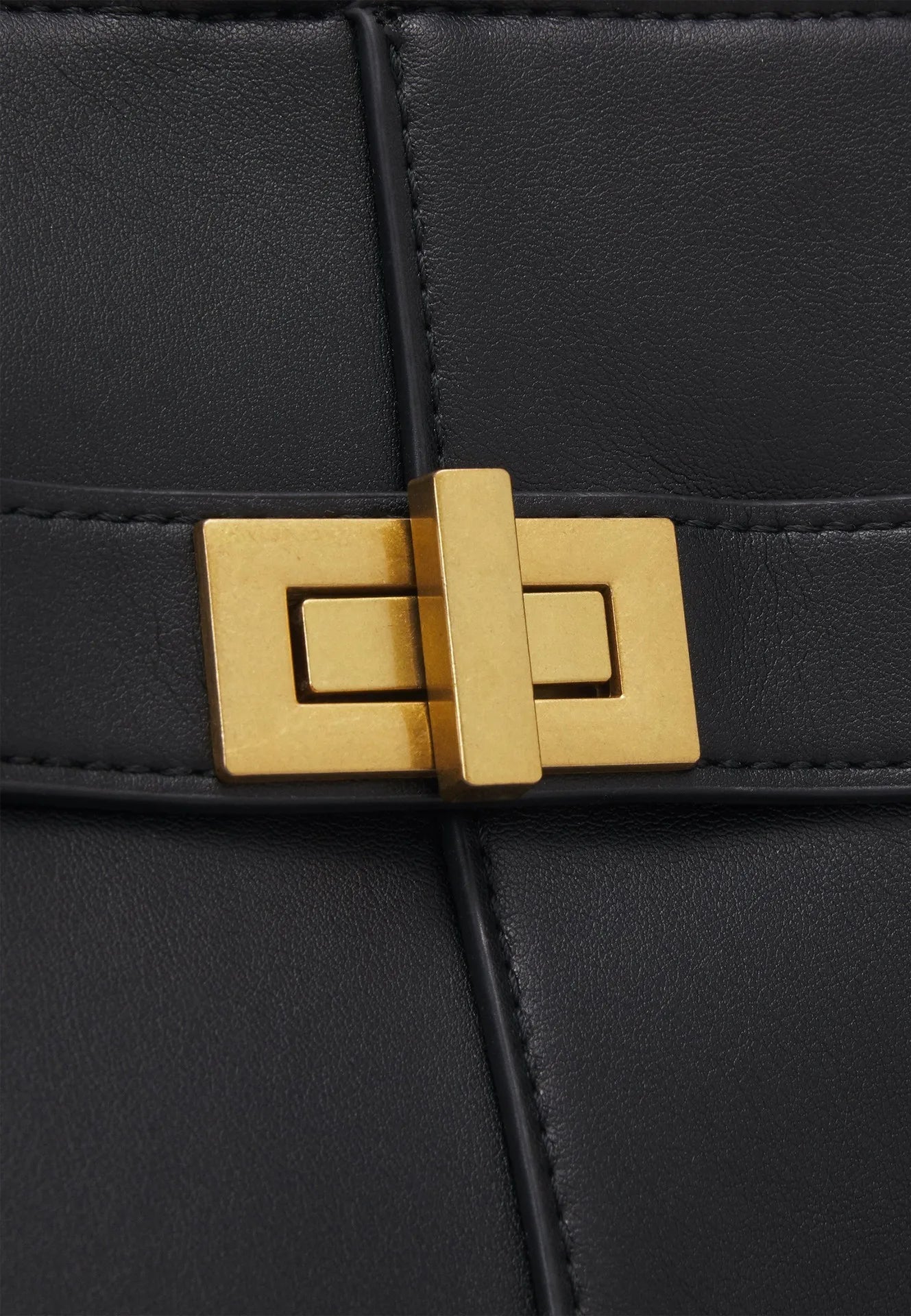 Minimal Soft Leather Shoulder Tote