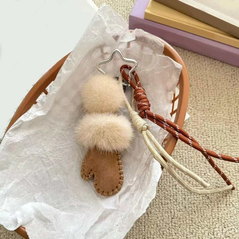 Bagasi™ Fluffy Bag Charm