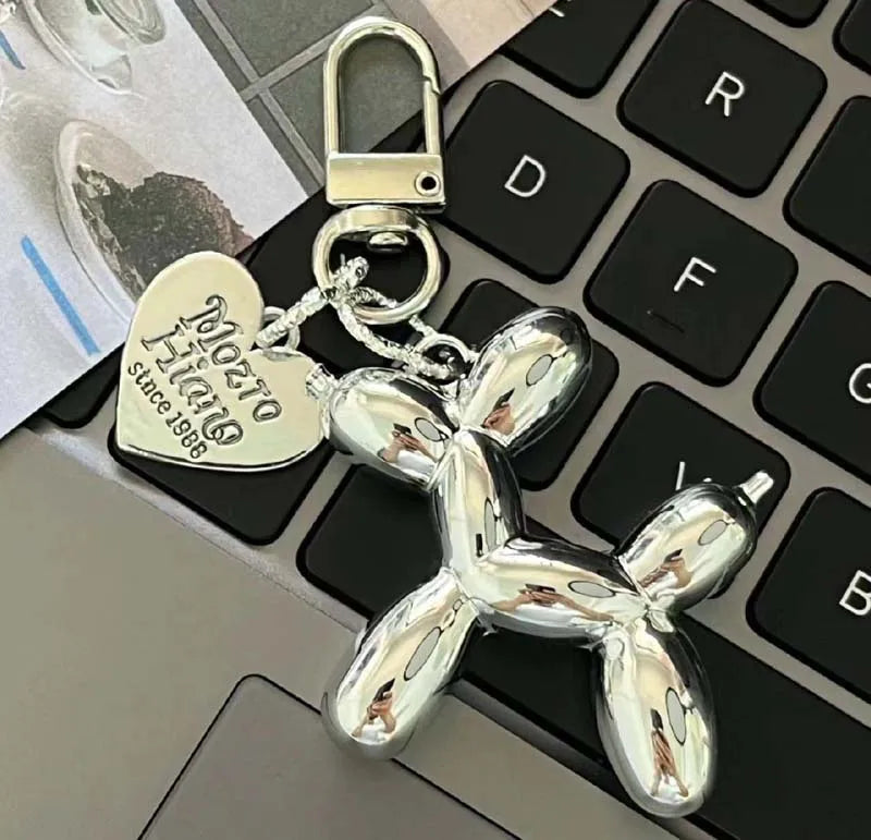 Balloon Dog Bag Charm