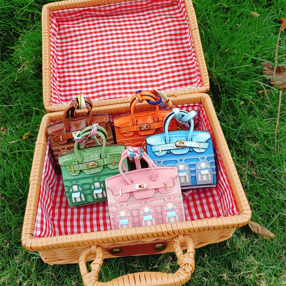 Mini Designer Bag Charm