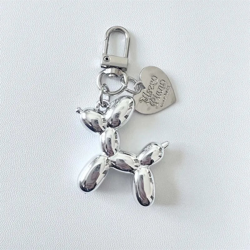 Balloon Dog Bag Charm