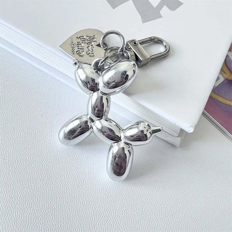 Balloon Dog Bag Charm